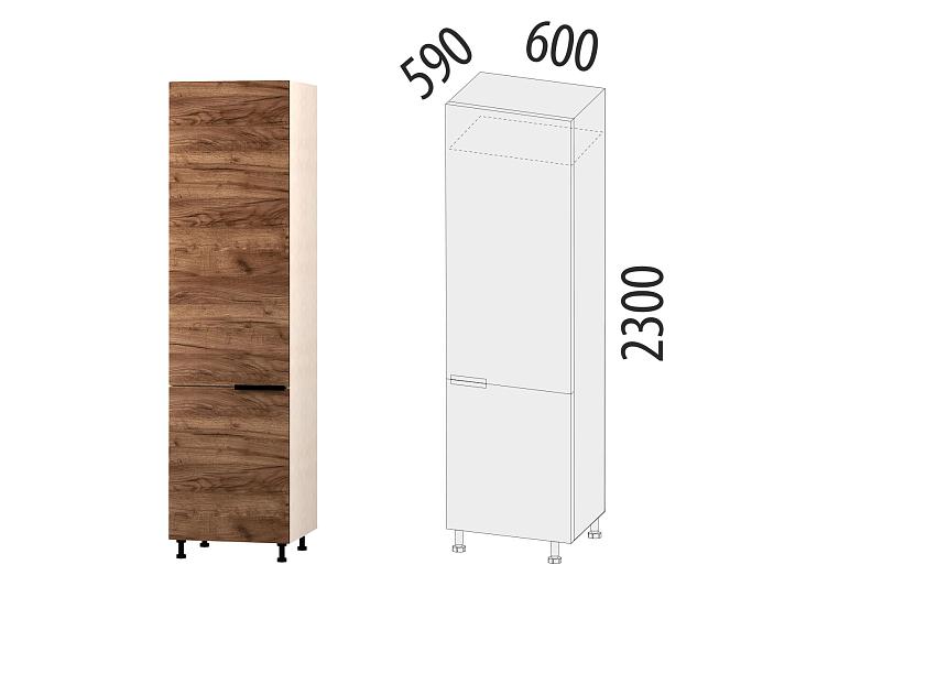 Пенал под встраиваемый холодильник (лев/прав) Дакота 103.77 