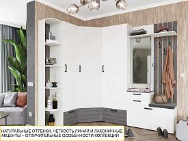 Мини-прихожая с крючками (лев/прав) Денвер 400.08.1