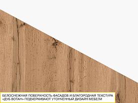 Шкаф для одежды с полками и штангой Монако 403.02