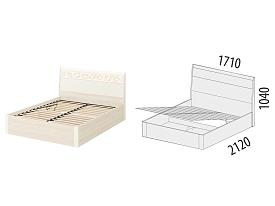 Кровать с подъемным механизмом Тиффани 93.21.2