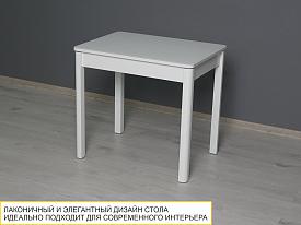 Обеденный стол Орфей 42.5 (01) Белый шпон