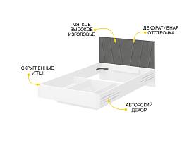 Каркас кровати Аляска 502.12