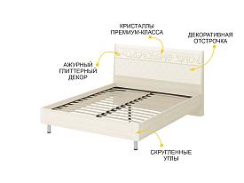 Кровать с матрасом Тиффани 93 304