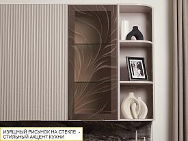 Кухонный гарнитур с витриной Флоренция 107 239