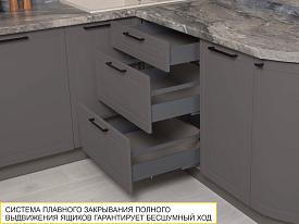 Кухонный гарнитур с витриной Неаполь 110 218
