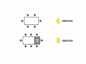 Обеденный стол Орфей 44 Урбан Милк