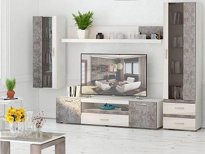 Стенки в гостиную модульные - купить по цене производителя — DaVita-мебель