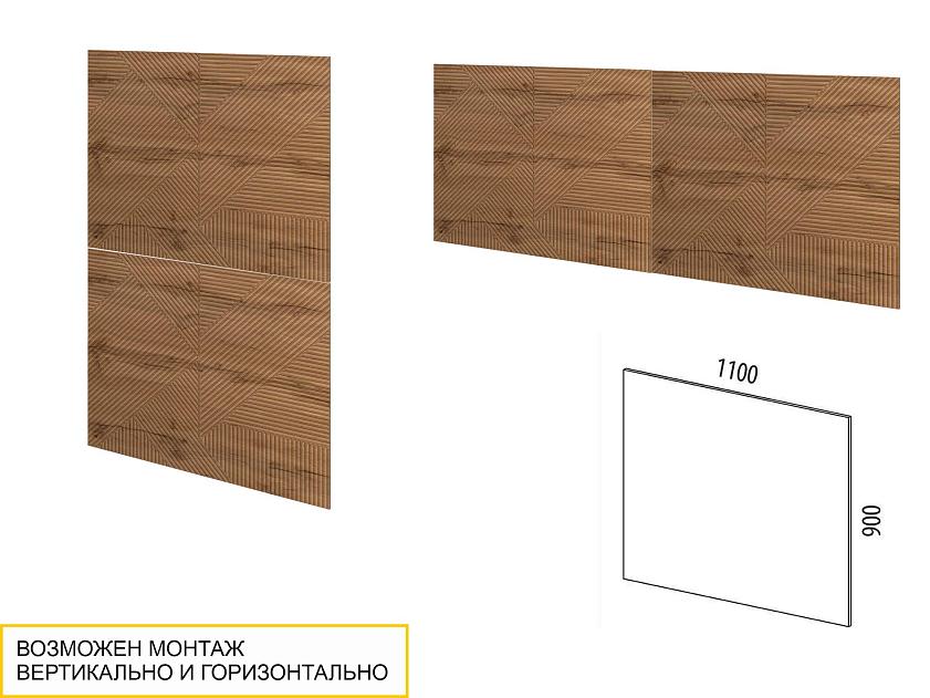 Стеновая панель Монако СПС 02 (комплект 2 шт.) 