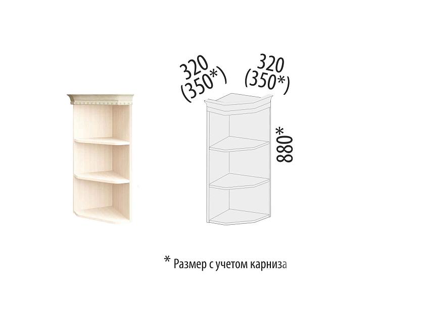 Шкаф кухонный торцевой (лев/прав) Оливия 71.18 