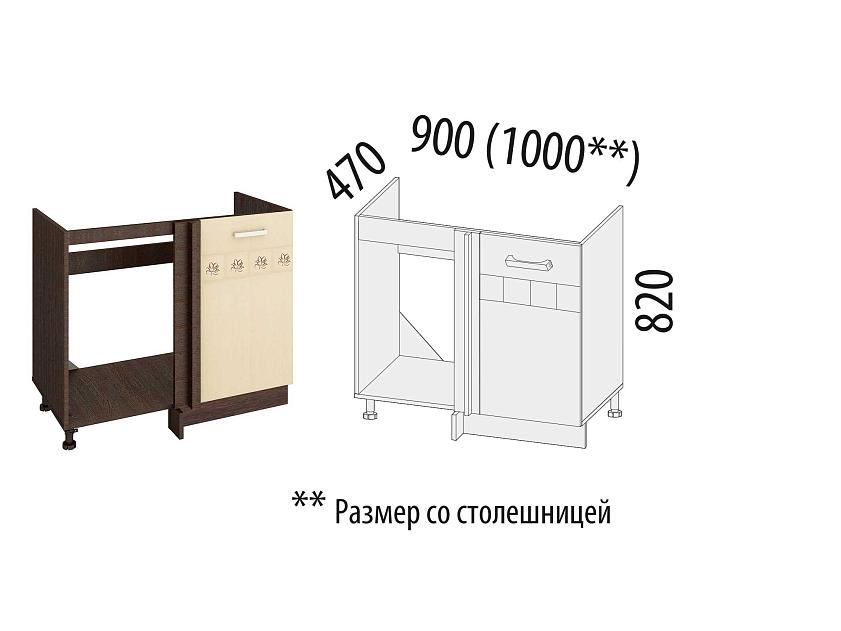 Напольный шкаф под мойку угловой (лев/прав) Аврора 10.52.1 