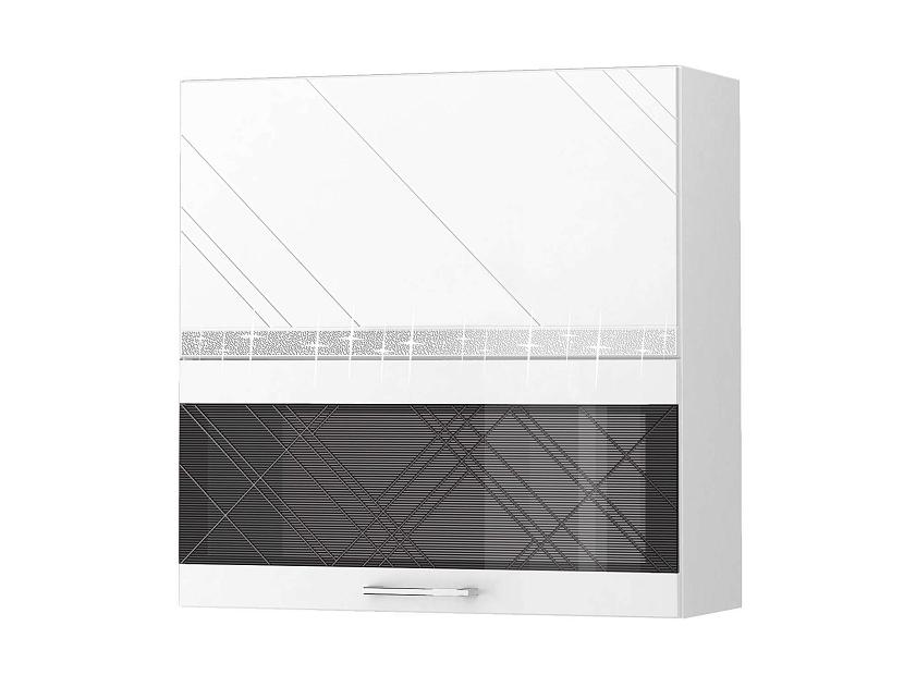 Шкаф-витрина кухонный (с системой плавного закрывания) Бьянка 102.81 