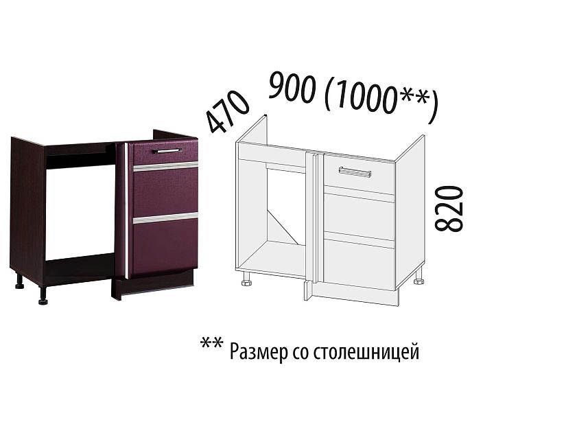 Напольный шкаф под мойку угловой (лев/прав) Палермо 08.52.1 
