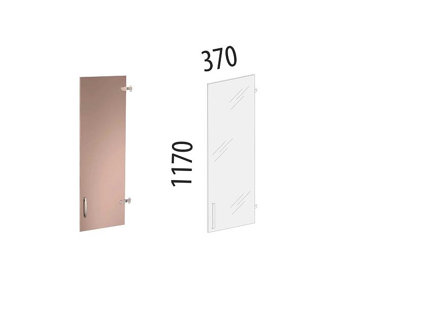 Дверь стеклянная 3 секции лев/прав Альфа 64.70 