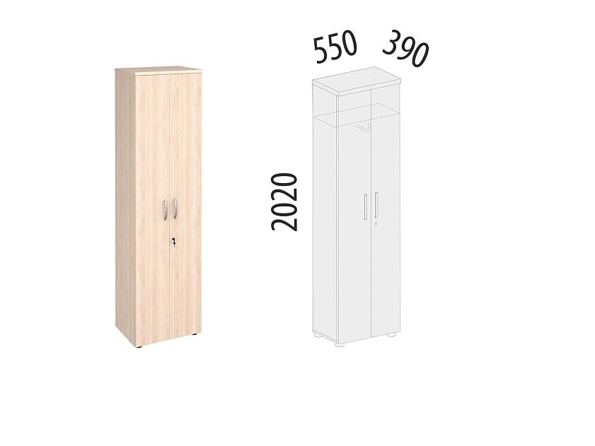 Шкаф для одежды со штангой Альфа 63.43 