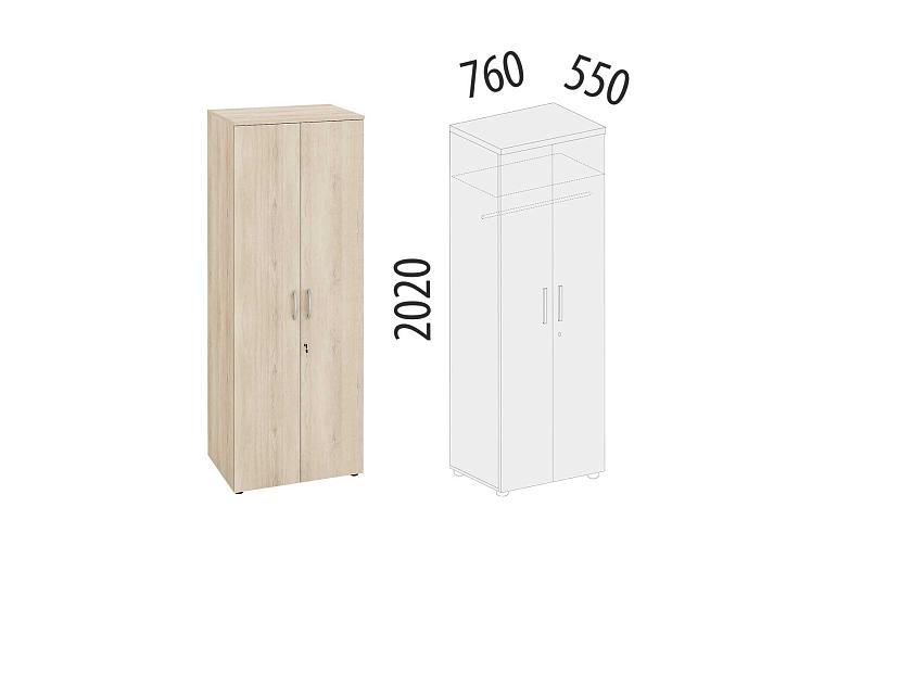 Шкаф для одежды со штангой Альфа 64.42 