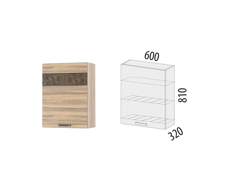 Шкаф-сушка кухонный (лев/прав) Бруклин 101.33 